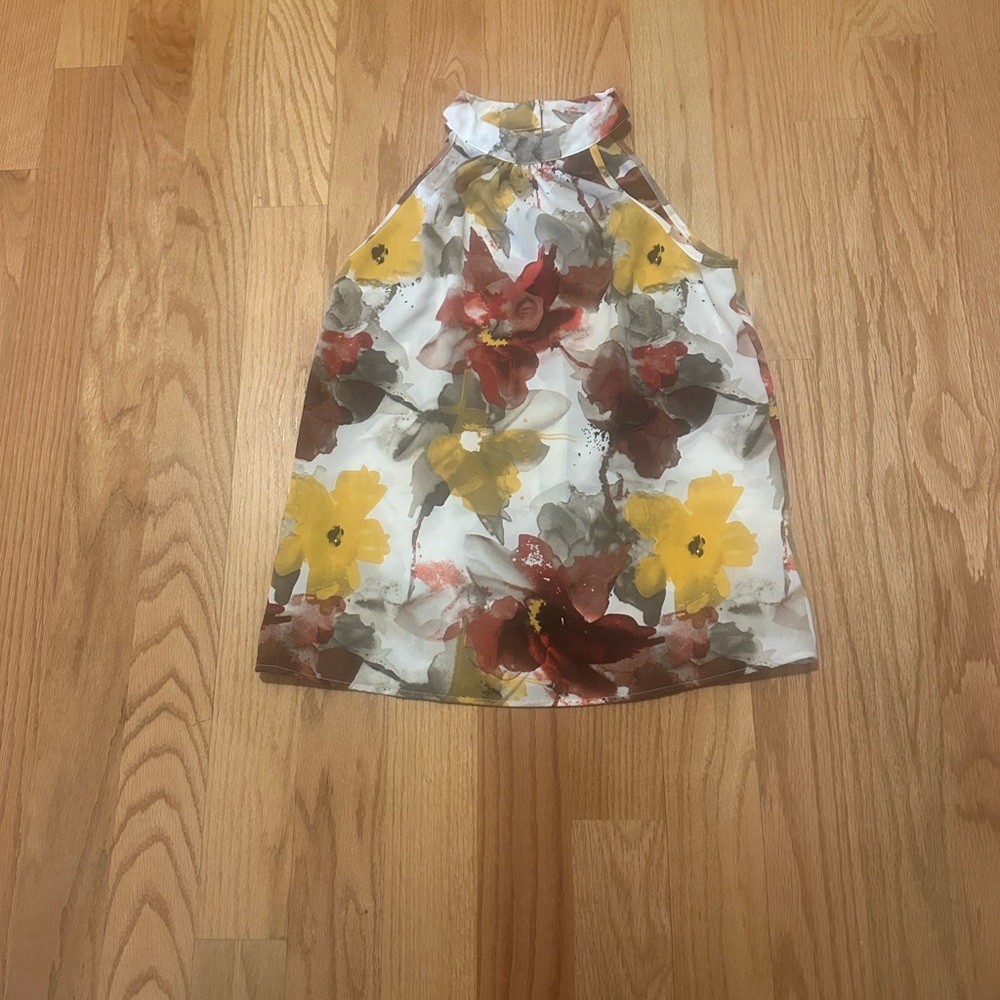 Floral Halter Top